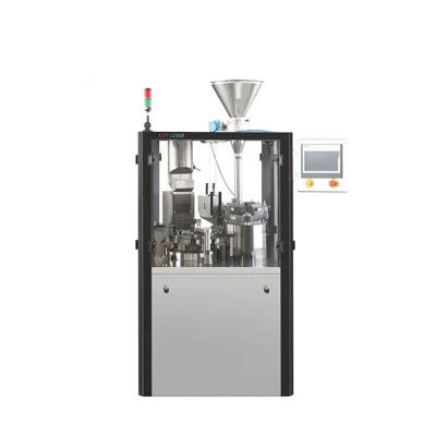 آلة ملء كبسولات 220 فولت حجم 3 5.5kw مع شهادة GMP CE