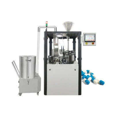 آلة ملء كبسولات 220 فولت حجم 3 5.5kw مع شهادة GMP CE