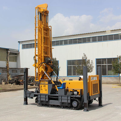 Diesel Engine Rotary Water Well Drilling Rig Max.200m Depth 5-8in Drilling Diameter