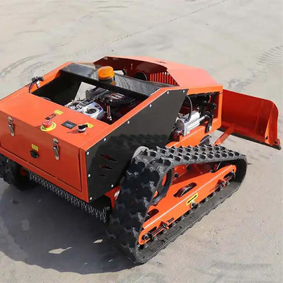 New Intelligent Robot Gasoline Lawn Mower Crawler Drive 7.5kw Power CE Certified