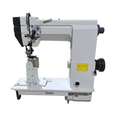 Industrial Roller Lockstitch Sewing Machine Post Bed Roller Feed